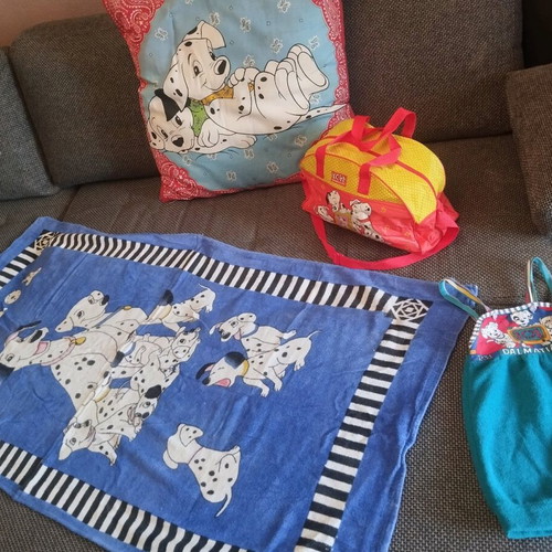 Dalmatian Dogs Pillow used with gifts Disney bag beach towel baby bodysuit