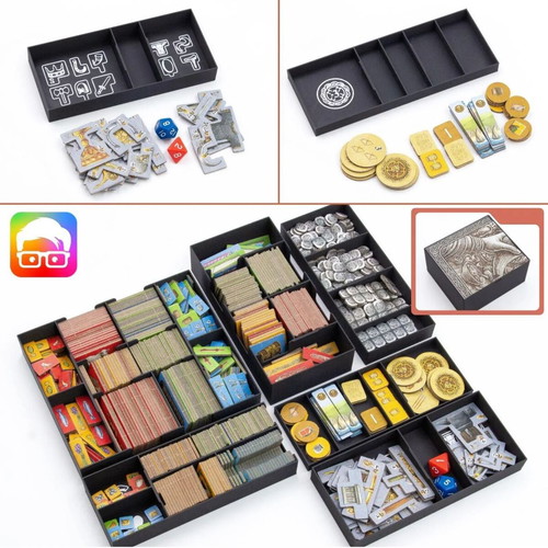 A Feast for Odin Board Game Organizer with The Norwegians Expansion