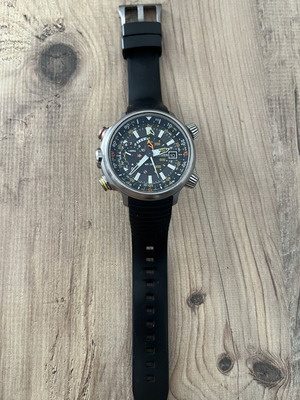 Citizen Promaster Altichron Eco-Drive BN4021-02E watch with J280 movement, titanium, altimeter, electronic compass