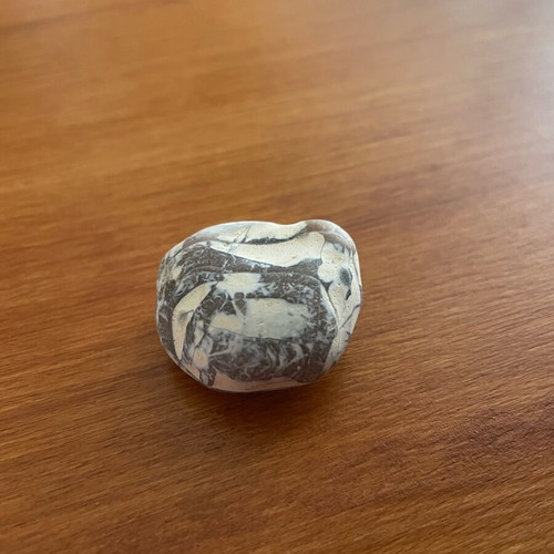 Natural jasper with mosaic pattern new