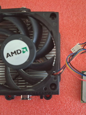AMD Athlon X2 7750 processor with AVC cooler used bundle