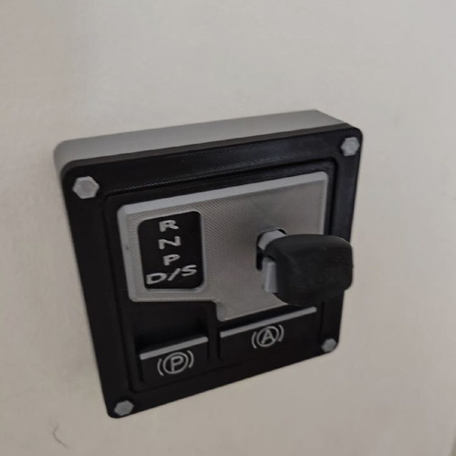 Auto Shifter 3D cover for single light switch