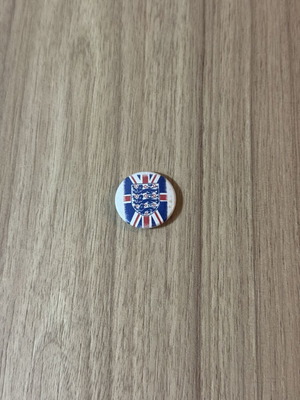 Колекционерска значка England FA Three Lions винтидж като нова