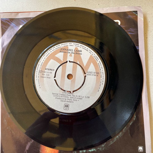 45 rpm vinyl records used, pack of 4