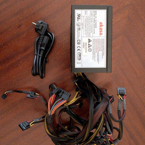 Power supply used, works normally