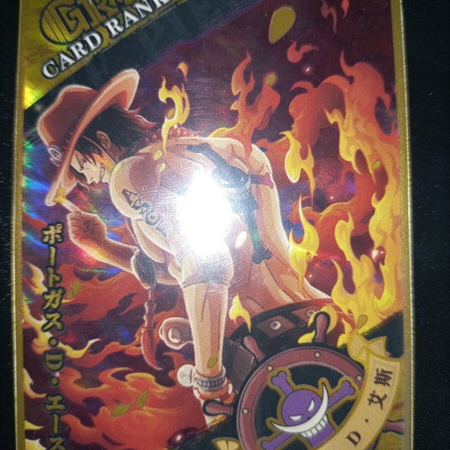 One Piece Ace collectible card like new