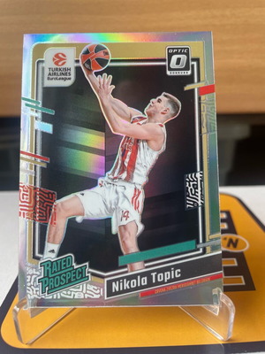 Nikola Topic Silver Optic Euroleague 2023-24 card like new