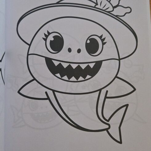 Baby Shark The Big Coloring Book, Pedio Editions