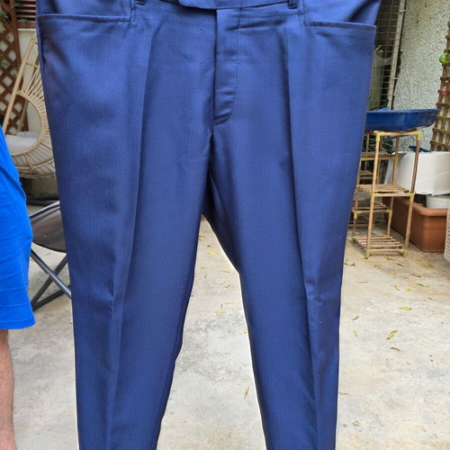 Tailor Made Groom Suits Like New, Blue and Ice Grey, XXL