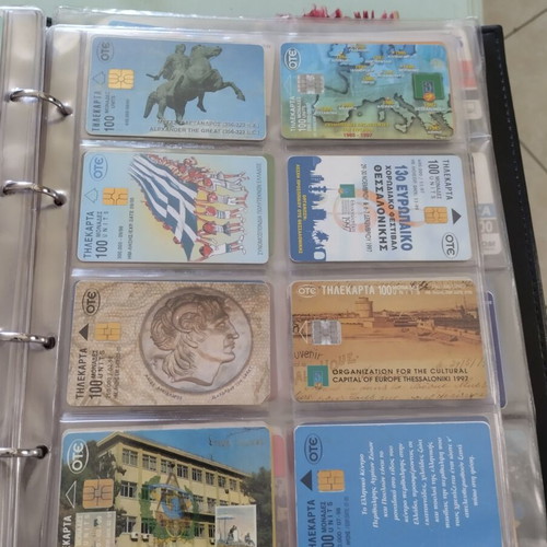 Phone cards like new, two collections with 200 cards