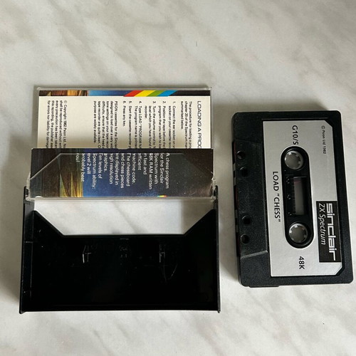 Spectrum ZX Chess cassette used in good condition