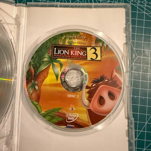The Lion King DVD collection used, Greek dubbed