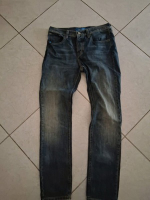 Adidas men's jeans like new, size M, blue