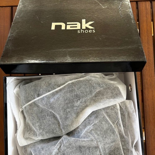 Nak shoes men's boots new, size 43, black leather
