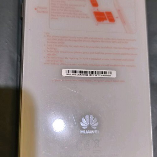 Huawei P9 Lite like new, white, 16GB, Dual SIM
