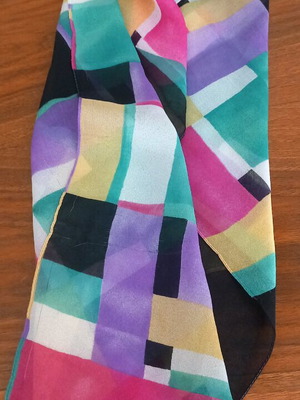 Colorful scarf