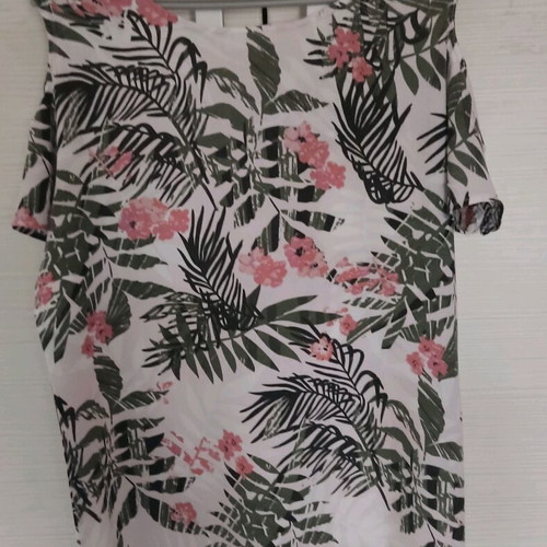 Fransa summer blouse like new, multicolor, sizes M and L