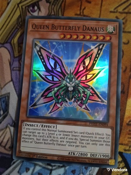  Queen Butterfly Danaus (Yugioh)