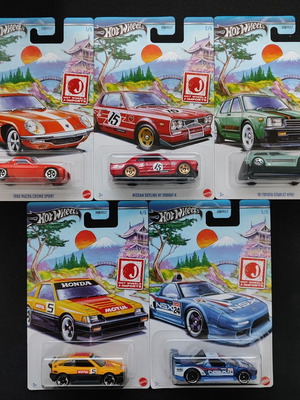 Hot Wheels - J-Imports Series (2024) - Ολοκληρωμένο Σετ