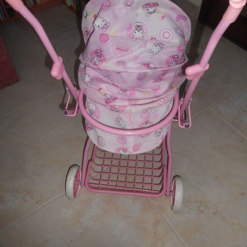 Doll stroller used, dimensions 70x55x27 cm