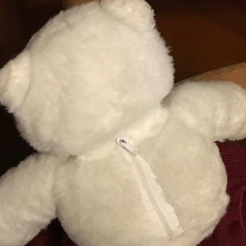 Collectible stuffed bear used