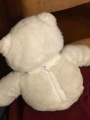 Collectible stuffed bear used