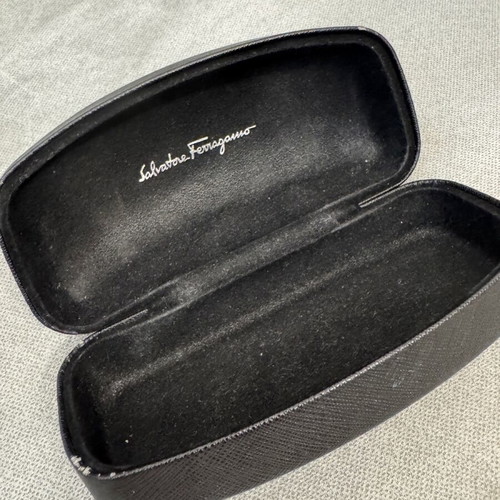 Salvatore Ferragamo sunglasses black, like new