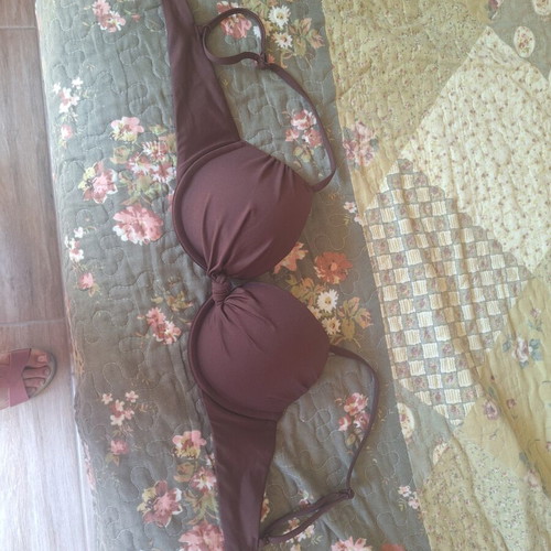 Swimwear top H&M brown 75B like new
