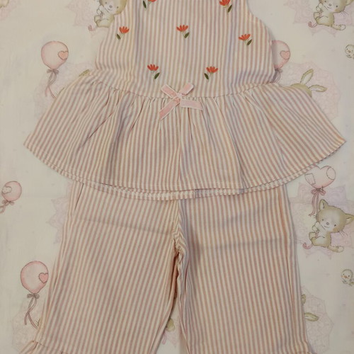 Girls' clothing set for 9 months