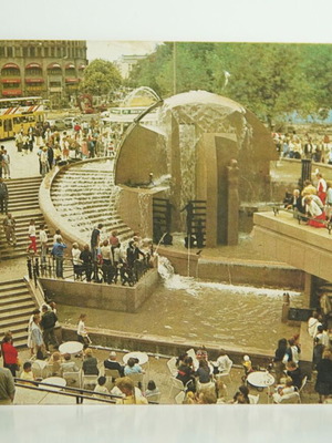 Postcards used, set of 2, Berlin