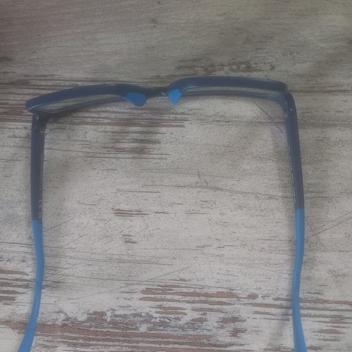 Emporio Armani Kids Eyeglasses like new, blue, Essilor lenses