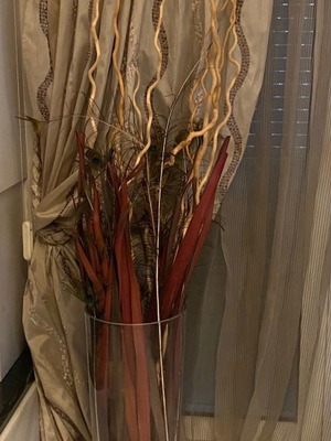 Floor vase used, height 1.65 m