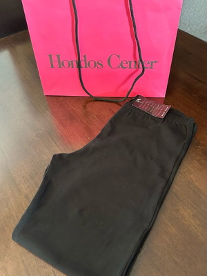 Body Move Women's Black Cotton Leggings XXL New