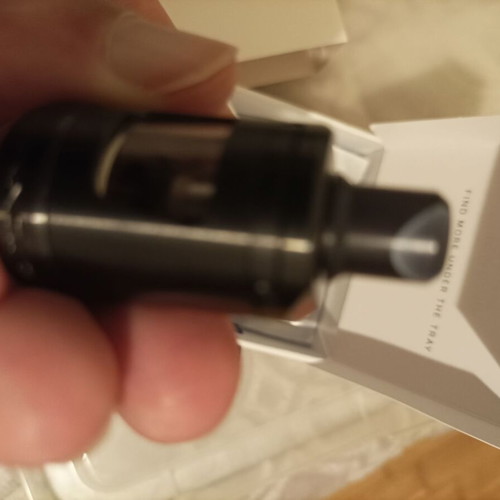Innokin Zlide e-cigarette atomizer 4ml 24mm silver like new