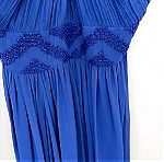  Βραδινό μπλε φόρεμα Anna riska M