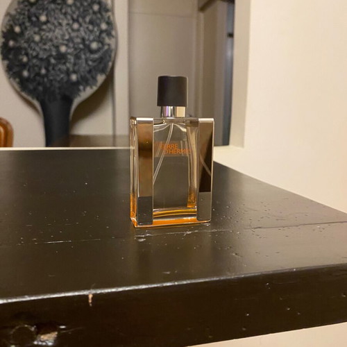 Hermes luxury refillable atomizer empty used 30ml glass and metal