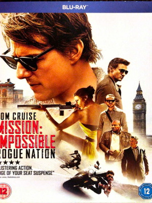 Mission Impossible Rogue Nation Blu-Ray used, English subtitles