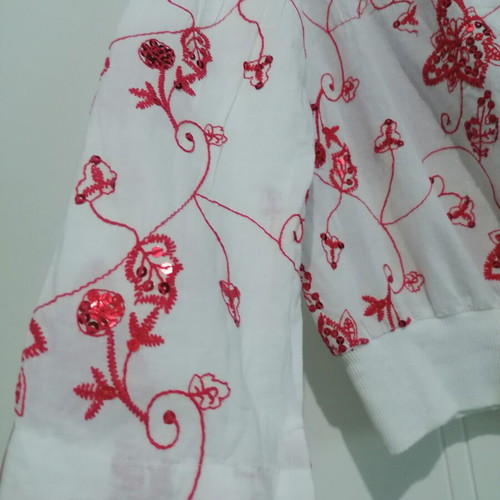 Fidele shirt with red sequins size M used