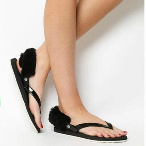 Ugg Australia sandals like new, black, size 39.5-40