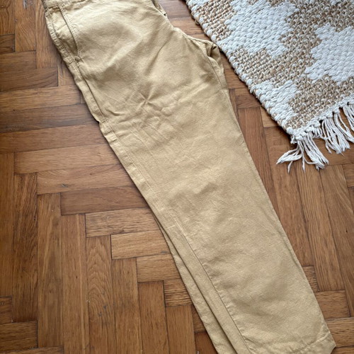 Zara mustard pants size 40, like new, cotton and linen