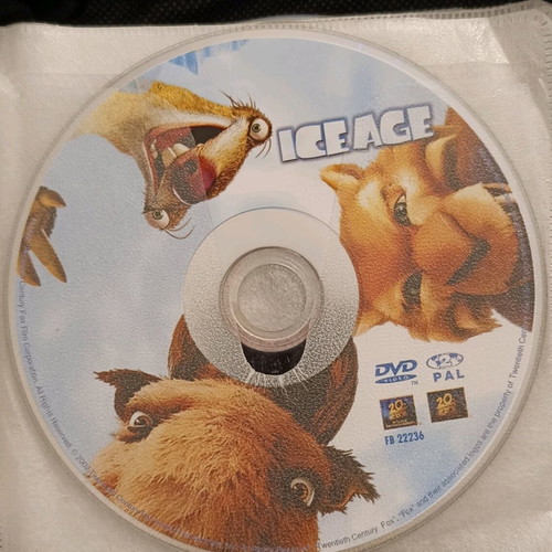 Ice Age DVD used, no case, authentic