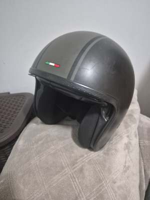 Helmet used, size L, few scratches
