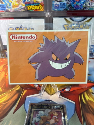 Pokemon Gengar official Nintendo poster