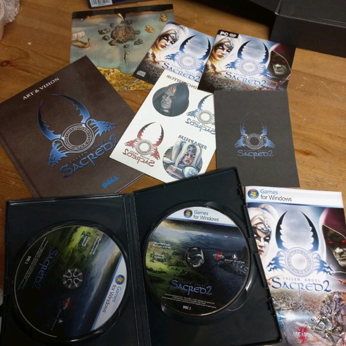 Sacred 2 Collectors Edition PC game used