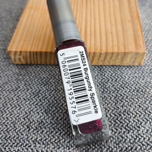 2MAD nail art polish Burgundy Sparkle 8 ml new