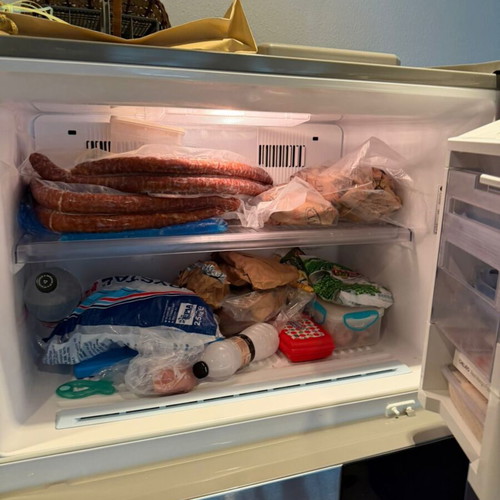 LG Large Double Door Refrigerator like new, models GRB762G and GRB802GT