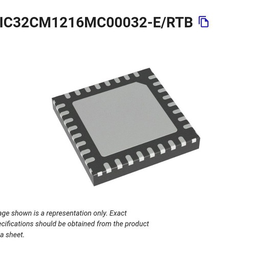 PIC32CM1216MC00032-E/RTB new, pack of 2 pieces