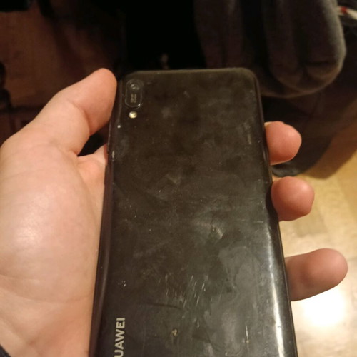 Huawei Y6 2019 used, black, 32GB, Android with memory card