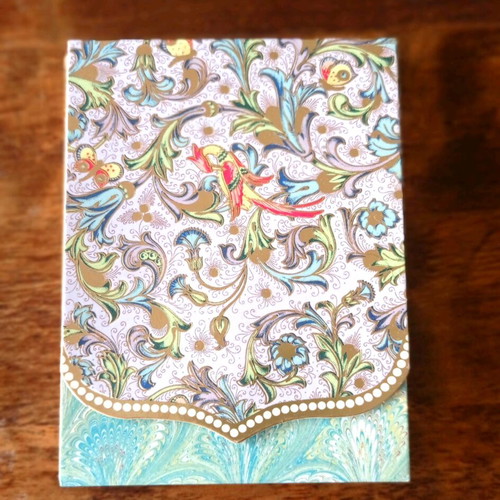 Stationery set and notebooks with Florentine design new