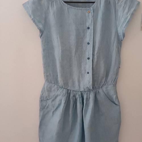 Dress short lightly used with pockets, size M
